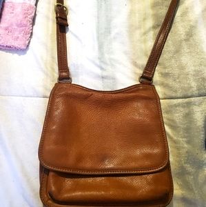Fossil leather purse